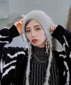 【ハレ/HARE】のシャギーニットキャップ 人気、トレンドファッション・服の通販 founy(ファニー) ファッション Fashion レディースファッション Fashion for Women トップス・カットソー Cut & Sew Tops ニット Knit Tops & Sweaters おすすめ Recommended / Our Picks キャップ Cap, Baseball Cap シンプル Simple, Minimal フィット Fit, Slim Fit フェミニン Feminine, Girly thumbnail グレー12|ID: prp329100004831422 ipo3291000000035176710