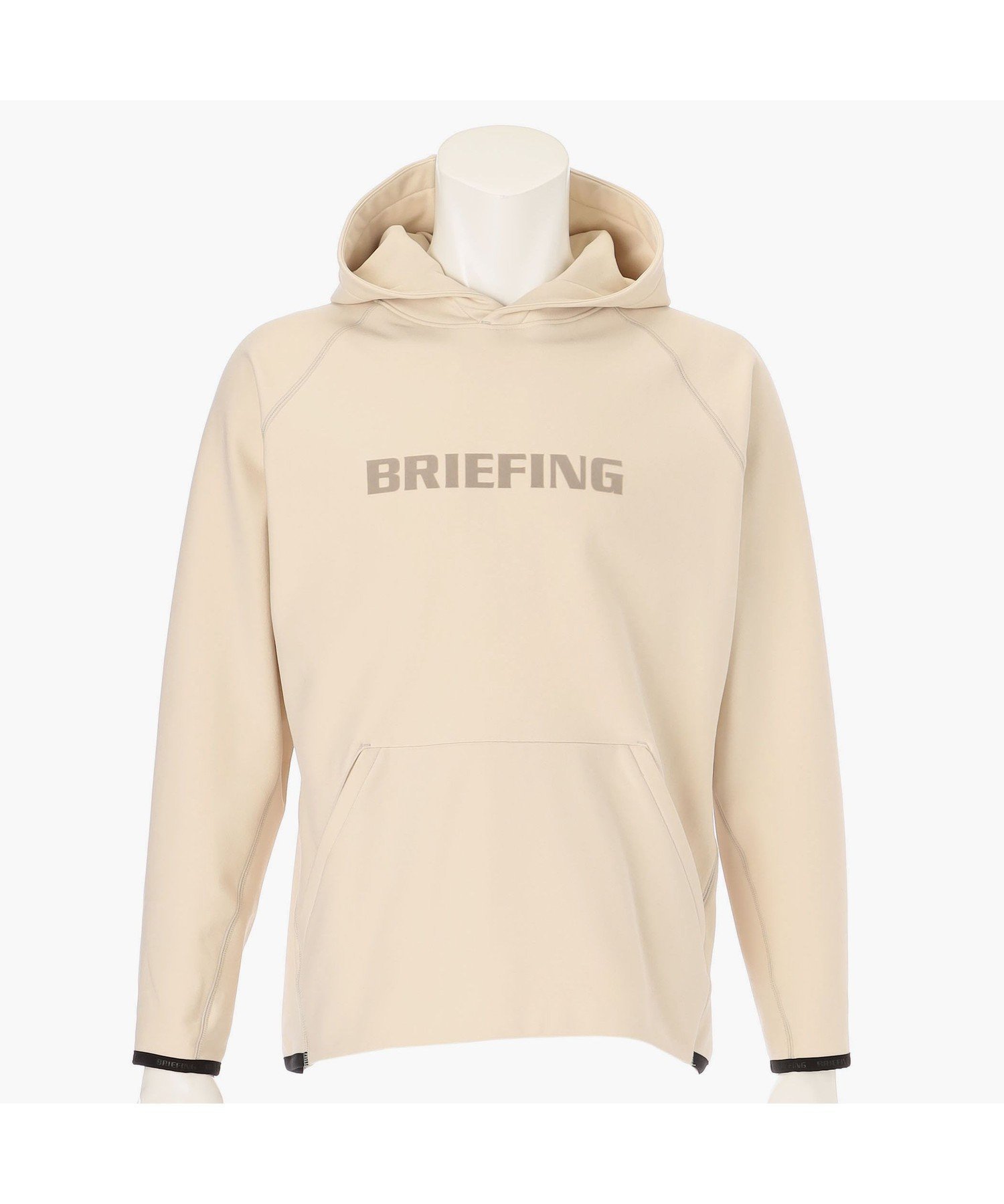 【ブリーフィング/BRIEFING / MEN】のメンズ ロゴフーディー インテリア・キッズ・メンズ・レディースファッション・服の通販 founy(ファニー) 　ファッション　Fashion　メンズファッション　Fashion for Men　コレクション　Collection, Seasonal Line　シンプル　Simple, Minimal　スタイリッシュ　Stylish, Fashionable　スリーブ　Sleeve, Long Sleeve / Short Sleeve　トレンド　Trend, Trending Now　定番　Standard, Basic Item　バランス　Balance, Style Balance　フロント　Front, Front Design　プリント　Print, Printed Pattern　メンズ　Men's, Menswear　おすすめ　Recommended / Our Picks　ゴルフ　Golf　BEIGE|ID: prp329100004831427 ipo3291000000035176751