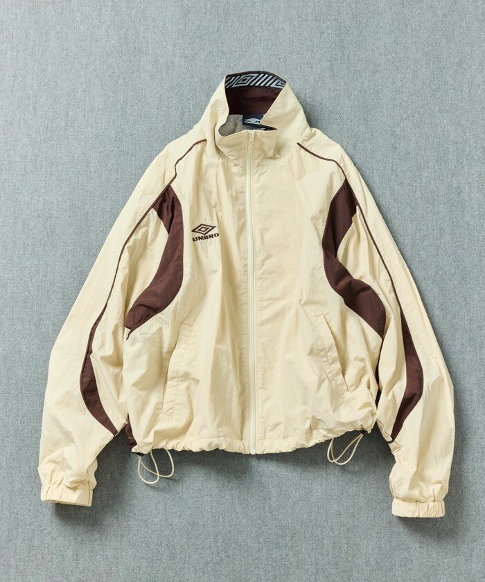 【フリークスストア/FREAK'S STORE】の別注 Nylon Track Jacket インテリア・キッズ・メンズ・レディースファッション・服の通販 founy(ファニー) 　ファッション　Fashion　メンズファッション　Fashion for Men　シンプル　Simple, Minimal　スポーツ　Sports, Activewear　デニム　Denim, Jeans Material　トレンド　Trend, Trending Now　パイピング　Piping, Trim Design　フロント　Front, Front Design　プリント　Print, Printed Pattern　ベーシック　Basic, Essential　別注　Limited Edition, Custom Order　ミックス　Mix, Mixed Style　ワイド　Wide, Wide Fit　S/S・春夏　SS, Spring/Summer, Warm Season　おすすめ　Recommended / Our Picks　夏　Summer　2026年　2026　オフホワイト|ID: prp329100004831432 ipo3291000000035176813
