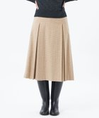 【マッキントッシュ フィロソフィー/MACKINTOSH PHILOSOPHY】のラメサキソニータックスカート 人気、トレンドファッション・服の通販 founy(ファニー) ファッション Fashion レディースファッション Fashion for Women スカート Skirts おすすめ Recommended / Our Picks バランス Balance, Style Balance 冬 Winter / This Winter 秋 Autumn ビジネス 仕事 通勤 Business / Work / Commuting thumbnail ベージュ|ID: prp329100004831438 ipo3291000000035176850