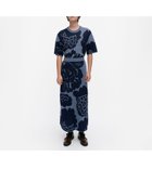【マリメッコ/marimekko】のSivellys Pioni ニットスカート 人気、トレンドファッション・服の通販 founy(ファニー) ファッション Fashion レディースファッション Fashion for Women スカート Skirts ストレート Straight, Straight Cut ロング Long, Long-Length thumbnail ダークネイビー×ダークネイビー|ID: prp329100004831440 ipo3291000000035176861