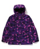 【アベイシングエイプ/A BATHING APE / MEN】のCOLOR CAMO SNOWBOARD JACKET 人気、トレンドファッション・服の通販 founy(ファニー) ファッション Fashion メンズファッション Fashion for Men ジャケット Jacket, Outerwear フロント Front, Front Design thumbnail PURPLE|ID: prp329100004831444 ipo3291000000035176922