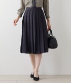 【ニューヨーカー/NEWYORKER】のポリエステルソフトクロス プリーツスカート 人気、トレンドファッション・服の通販 founy(ファニー) ファッション Fashion レディースファッション Fashion for Women スカート Skirts プリーツスカート / 上品フェミニンスタイル Pleated Skirts クール Cool, Chic プリーツ Pleats, Pleated ベーシック Basic, Essential ポケット Pocket, Pocket Detail A/W・秋冬 Autumn/Winter thumbnail ネイビー|ID: prp329100004831447 ipo3291000000035176981