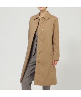 【ポール スチュアート/Paul Stuart】の【BLACK OF BLACKs/はっ水】ソフトタフタ コート 人気、トレンドファッション・服の通販 founy(ファニー) ファッション Fashion レディースファッション Fashion for Women アウター Coat / Outerwear Collection コート・ロングコート・ピーコート Long Coats, Peacoats & More エレガント 上品 Elegant ストレッチ Stretch, Stretchy Fabric タフタ Taffeta, Structured Fabric ダウン Down, Puffer ドット Polka Dot, Dot Pattern ビジネス 仕事 通勤 Business / Work / Commuting |ID:prp329100004831451