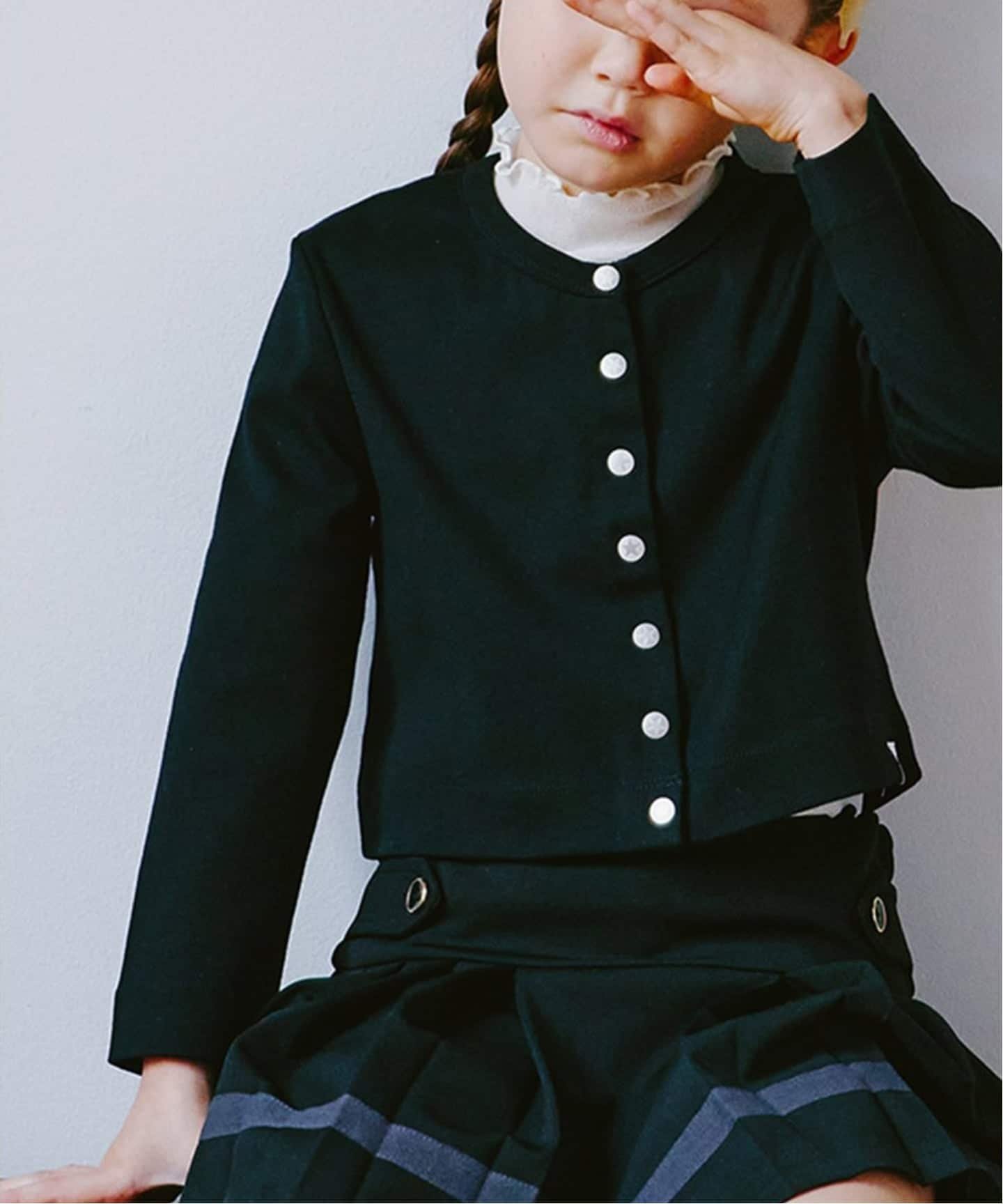 【イエナアンファン/IENA ENFANT / KIDS】のBASIC エトワールスナップカーディガン 人気、トレンドファッション・服の通販 founy(ファニー) 　ファッション　Fashion　キッズファッション　Fashion for Kids　インナー　Innerwear　シルバー　Silver, Metallic Silver　長袖　Long Sleeve, Full Sleeve　バランス　Balance, Style Balance　ベビー　Baby, Babywear　モチーフ　Motif, Design Theme　 other-1|ID: prp329100004831453 ipo3291000000035177015