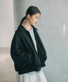 【レプシィム ローリーズファーム/LEPSIM LOWRYS FARM】のフェイクスエードユルブルゾン 人気、トレンドファッション・服の通販 founy(ファニー) ファッション Fashion レディースファッション Fashion for Women アウター Coat / Outerwear Collection ブルゾンジャケット・スポーティアウター Blouson Jackets おすすめ Recommended / Our Picks ギャザー Gathered, Ruffled サテン Satin, Glossy Fabric デニム Denim, Jeans Material ブルゾン Blouson, Bomber Jacket レース Lace, Lace Fabric 春 Spring 秋 Autumn thumbnail ブラック09|ID: prp329100004831458 ipo3291000000035177060