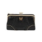 【クイーポ/KUIPO】のアナスイ ANNA SUI マチルダ 二つ折り口金長財布 人気、トレンドファッション・服の通販 founy(ファニー) ファッション Fashion レディースファッション Fashion for Women ミニ財布・二つ折り財布 Wallets & Card Cases クラシカル Classical, Vintage-Inspired コイン Coin, Coin Design コンパクト Compact, Small Size 財布 Wallet, Purse バタフライ Butterfly, Butterfly Motif フォルム Silhouette, Form フラワー Flower, Floral ブローチ Brooch, Pin Brooch ポケット Pocket, Pocket Detail モチーフ Motif, Design Theme ラウンド Round, Round Neck ロマンティック Romantic, Feminine Style ワーク Workwear, Utility Style A/W・秋冬 Autumn/Winter thumbnail ブラック|ID: prp329100004831468 ipo3291000000035177150