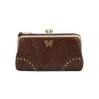 【クイーポ/KUIPO】のアナスイ ANNA SUI マチルダ 二つ折り口金長財布 人気、トレンドファッション・服の通販 founy(ファニー) ファッション Fashion レディースファッション Fashion for Women ミニ財布・二つ折り財布 Wallets & Card Cases クラシカル Classical, Vintage-Inspired コイン Coin, Coin Design コンパクト Compact, Small Size 財布 Wallet, Purse バタフライ Butterfly, Butterfly Motif フォルム Silhouette, Form フラワー Flower, Floral ブローチ Brooch, Pin Brooch ポケット Pocket, Pocket Detail モチーフ Motif, Design Theme ラウンド Round, Round Neck ロマンティック Romantic, Feminine Style ワーク Workwear, Utility Style A/W・秋冬 Autumn/Winter thumbnail ブラウン|ID: prp329100004831468 ipo3291000000035177151