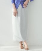 【アンタイトル/UNTITLED】の【オンオフ/ストレッチ】裾フリンジナロースカート 人気、トレンドファッション・服の通販 founy(ファニー) ファッション Fashion レディースファッション Fashion for Women スカート Skirts おすすめ Recommended / Our Picks ストレッチ Stretch, Stretchy Fabric スマート Smart, Elegant ツイル Twist, Twisted Detail ポケット Pocket, Pocket Detail thumbnail ライトグレー|ID: prp329100004831469 ipo3291000000035177154