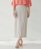 【アンタイトル/UNTITLED】の【オンオフ/ストレッチ】裾フリンジナロースカート 人気、トレンドファッション・服の通販 founy(ファニー) ファッション Fashion レディースファッション Fashion for Women スカート Skirts おすすめ Recommended / Our Picks ストレッチ Stretch, Stretchy Fabric スマート Smart, Elegant ツイル Twist, Twisted Detail ポケット Pocket, Pocket Detail thumbnail ベージュ|ID: prp329100004831469 ipo3291000000035177155