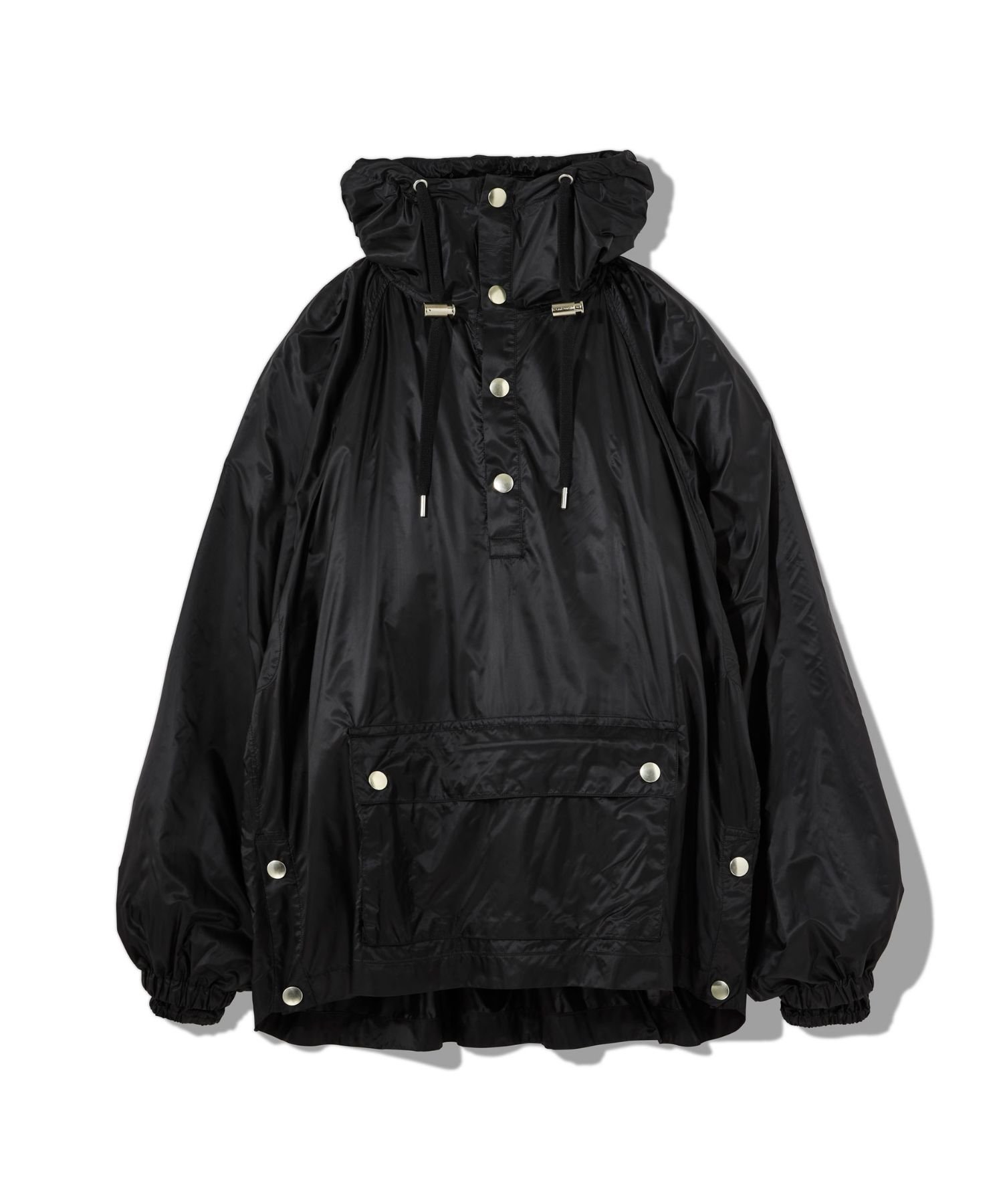 【ティーチ/TEECHI】のアーバンナイロンアノラック インテリア・キッズ・メンズ・レディースファッション・服の通販 founy(ファニー) 　ファッション　Fashion　レディースファッション　Fashion for Women　なめらか　Smooth, Silky Texture　ギャザー　Gathered, Ruffled　クール　Cool, Chic　コンパクト　Compact, Small Size　ジャケット　Jacket, Outerwear　スタイリッシュ　Stylish, Fashionable　スリット　Slit, Slit Detail　ドローコード　Drawcord, Drawstring Cord　フロント　Front, Front Design　ポケット　Pocket, Pocket Detail　メタル　Metal, Metal Parts　レオパード　Leopard, Animal Print　旅行　Travel　無地　Plain, Solid Color　軽量　Lightweight, Ultra Light　BLACK|ID: prp329100004831470 ipo3291000000035177162