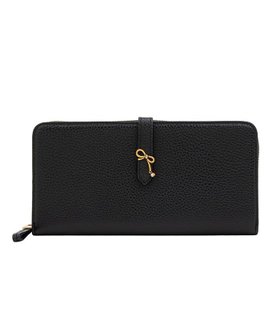 【クイーポ/KUIPO】のランバン オン ブルー LANVIN en Bleu リュバン ラウンド長財布 人気、トレンドファッション・服の通販 founy(ファニー) ファッション Fashion レディースファッション Fashion for Women ミニ財布・二つ折り財布 Wallets & Card Cases コンパクト Compact, Small Size ビジュー Bijou, Jewel-like Accent モチーフ Motif, Design Theme ラウンド Round, Round Neck リボン Ribbon, Bow 財布 Wallet, Purse |ID:prp329100004831488