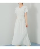 【センスオブプレイス/SENSE OF PLACE by URBAN RESEARCH】の2WAYシャーリングフリルワンピース WHITE|ID: prp329100004831532 ipo3291000000035177783