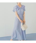 【センスオブプレイス/SENSE OF PLACE by URBAN RESEARCH】の2WAYシャーリングフリルワンピース L.BLUE|ID: prp329100004831532 ipo3291000000035177784