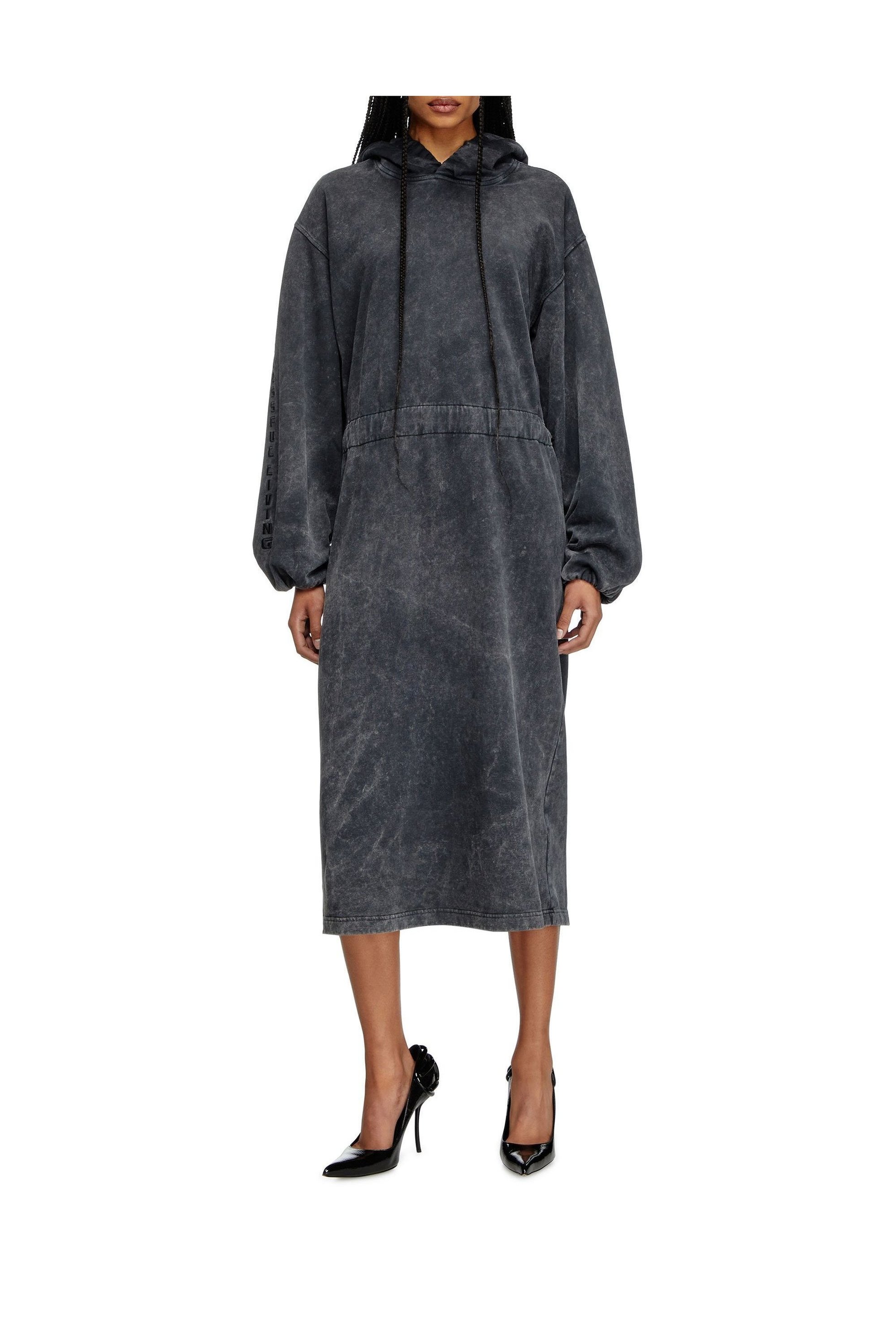 【ディーゼル/DIESEL】のウィメンズ ミディドレス D-QUIND 人気、トレンドファッション・服の通販 founy(ファニー) 　ファッション　Fashion　レディースファッション　Fashion for Women　ワンピース　Dresses　フォーマル・パーティードレス・結婚式用ドレス　Elegant & Casual Dresses　カフス　Cuff Design　シェイプ　Shape, Slim Fit　スタイリッシュ　Stylish, Fashionable　スポーティ　Sporty, Casual Athletic　ドレス　Dress, One-Piece　ドローストリング　Drawstring, Pull Cord　バランス　Balance, Style Balance　 other-1|ID: prp329100004831538 ipo3291000000035177875