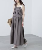 【フリーズマート/FREE'S MART】のペプラムキャミティアードワンピース チャコールグレー|ID: prp329100004831541 ipo3291000000035177927