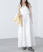 【フリーズマート/FREE'S MART】のペプラムキャミティアードワンピース ホワイト|ID: prp329100004831541 ipo3291000000035177928