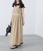 【フリーズマート/FREE'S MART】のペプラムキャミティアードワンピース ベージュ|ID: prp329100004831541 ipo3291000000035177929