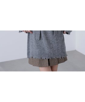 【フリーズマート/FREE'S MART】のモヘヤ混タイ付きルーズミニワンピース 人気、トレンドファッション・服の通販 founy(ファニー) ファッション Fashion レディースファッション Fashion for Women ワンピース Dresses おすすめ Recommended / Our Picks シェイプ Shape, Slim Fit スリーブ Sleeve, Long Sleeve / Short Sleeve ダメージ Distressed, Destroyed デニム Denim, Jeans Material トレンド Trend, Trending Now ロング Long, Long-Length |ID:prp329100004831547