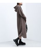 【ビームス ウイメン/BEAMS】のフーディージップ カットワンピース DARK BROWN|ID: prp329100004831555 ipo3291000000035178170