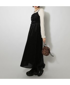 【ページボーイ/PAGEBOY】のシャーリングベロアキャミワンピース 人気、トレンドファッション・服の通販 founy(ファニー) ファッション Fashion レディースファッション Fashion for Women ワンピース Dresses キャミソールワンピース Camisole Dresses インナー Innerwear 厚底 Platform Shoes カーディガン Cardigan, Knitwear キャミソール Camisole, Spaghetti Strap Top シューズ Shoes, Footwear スウェット / スエット Sweatshirt, Sweatwear タートルネック Turtleneck, High Neck ダウン Down, Puffer トレンド Trend, Trending Now ベロア Velour, Soft Velvet A/W・秋冬 Autumn/Winter エレガント 上品 Elegant |ID:prp329100004831559