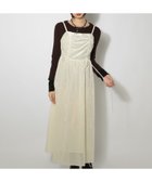 【ページボーイ/PAGEBOY】のシャーリングベロアキャミワンピース オフホワイト05|ID: prp329100004831559 ipo3291000000035178213