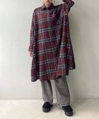 【アズノウアズ プラス/AS KNOW AS plus】の♪プリーツ切り替えシャツワンピース CHXRDCHK|ID: prp329100004831562 ipo3291000000035178252