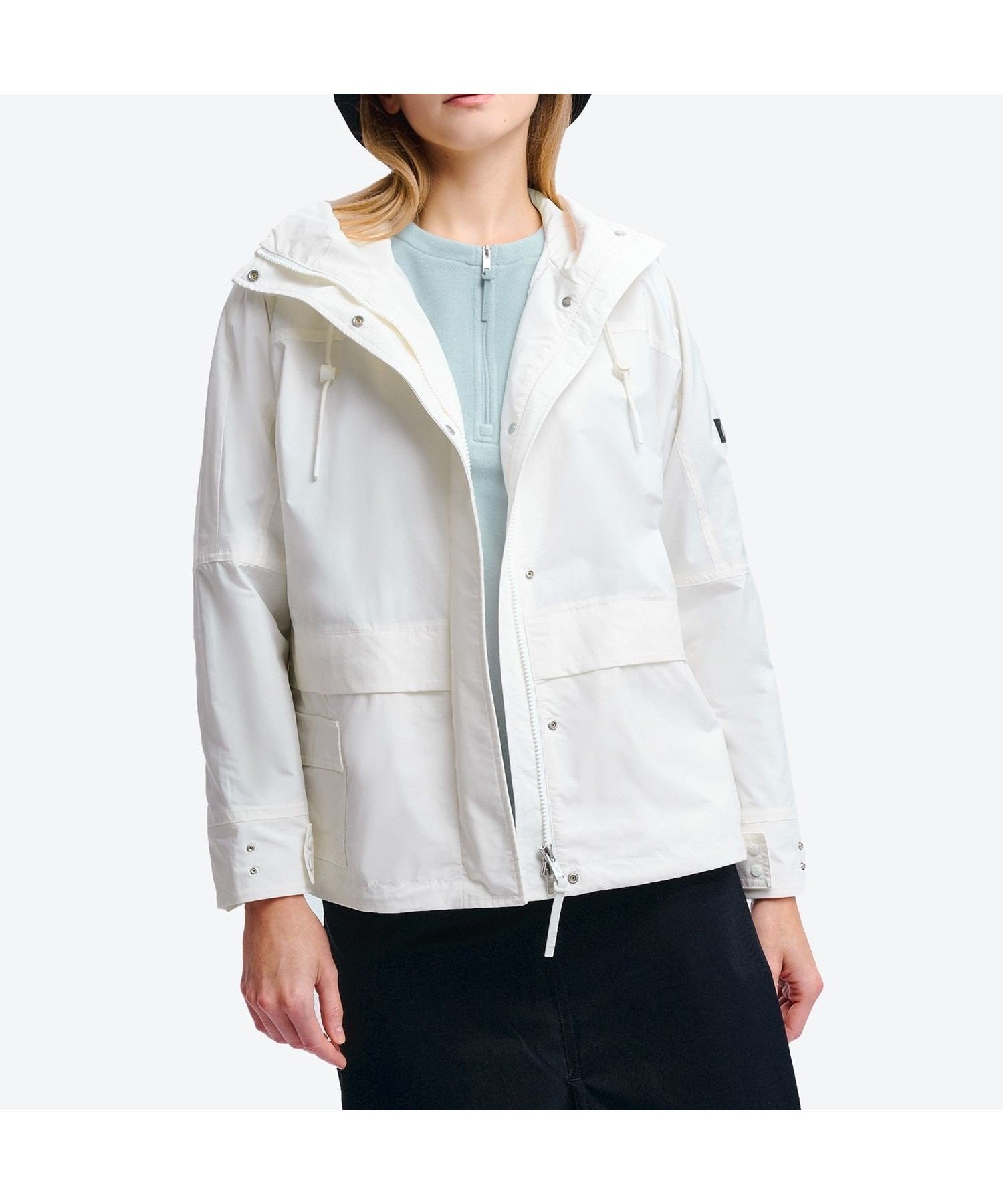 【エーグル/AIGLE】の撥水 ソロテックス ジャケット インテリア・キッズ・メンズ・レディースファッション・服の通販 founy(ファニー) 　ファッション　Fashion　レディースファッション　Fashion for Women　アウター　Coat / Outerwear Collection　レディースジャケット・軽アウター　Jackets　ジャケット　Jacket, Outerwear　ドローコード　Drawcord, Drawstring Cord　フラップ　Flap, Flap Pocket　ポケット　Pocket, Pocket Detail　ホワイト|ID: prp329100004831571 ipo3291000000035178419