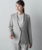 【ロートレ アモン/LAUTRE AMONT】のシャドーヘリンボンテーラードジャケット 人気、トレンドファッション・服の通販 founy(ファニー) ファッション Fashion レディースファッション Fashion for Women アウター Coat / Outerwear Collection レディースジャケット・軽アウター Jackets テーラードジャケット / 通勤・きれいめスタイル Tailored Jackets & Blazers 秋 Autumn コンパクト Compact, Small Size シェイプ Shape, Slim Fit シャドー Shadow, Subtle Pattern ストレッチ Stretch, Stretchy Fabric ベーシック Basic, Essential ミドル Middle Length, Mid Height A/W・秋冬 Autumn/Winter 2024年 2024 エレガント 上品 Elegant ビジネス 仕事 通勤 Business / Work / Commuting 2024-2025秋冬・A/W Autumn/Winter 2024–25 AW24–25 thumbnail ライトグレー|ID: prp329100004831573 ipo3291000000035178437