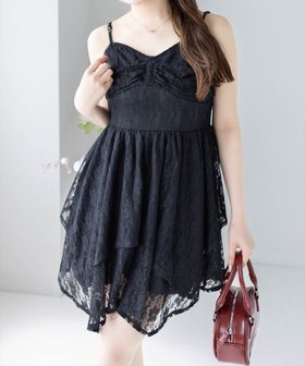 【クリア/clear】のレースキャミワンピース 人気、トレンドファッション・服の通販 founy(ファニー) ファッション Fashion レディースファッション Fashion for Women ワンピース Dresses キャミソールワンピース Camisole Dresses おすすめ Recommended / Our Picks インナー Innerwear チュニック Tunic, Long Top デニム Denim, Jeans Material トレンド Trend, Trending Now リボン Ribbon, Bow レース Lace, Lace Fabric |ID:prp329100004831578