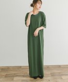 【アイテムズアーバンリサーチ/ITEMS URBAN RESEARCH】のセルフカットTシャツワンピース GRN|ID: prp329100004831580 ipo3291000000035178503