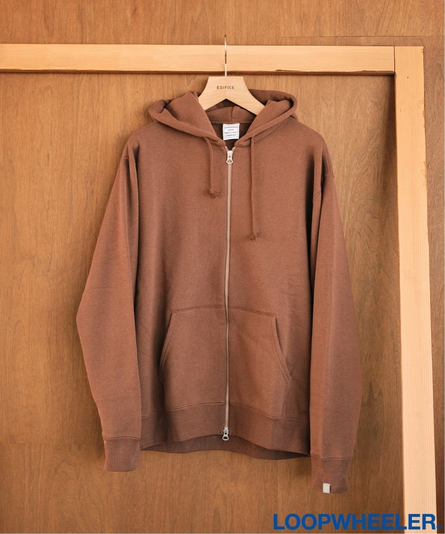 【エディフィス/EDIFICE】のLOOPWHEELER * LOWERCASE for EDIFICE ライトツリウラケ ジップパーカー 人気、トレンドファッション・服の通販 founy(ファニー) 　ファッション　Fashion　レディースファッション　Fashion for Women　トップス・カットソー　Cut & Sew Tops　レディースパーカー・カジュアルフーディー　Casual Hoodies & Sweatshirts　インナー　Innerwear　スペシャル　Special, Limited Edition　スマート　Smart, Elegant　定番　Standard, Basic Item　ベーシック　Basic, Essential　リラックス　Relax, Relaxed Fit　ルーズ　Loose, Oversized　ビジネス 仕事 通勤　Business / Work / Commuting　 other-1|ID: prp329100004831592 ipo3291000000035178639