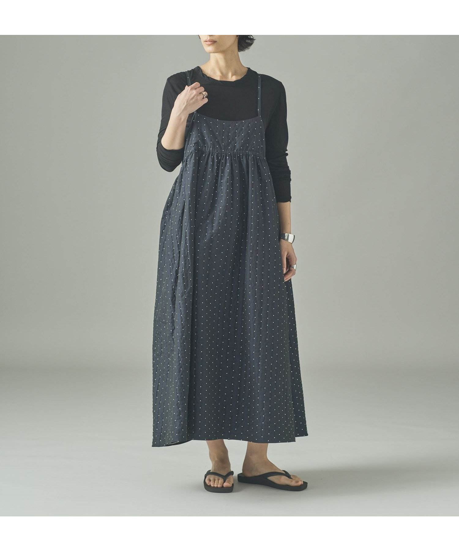 【カレンソロジー/Curensology】のラメドットキャミワンピース 人気、トレンドファッション・服の通販 founy(ファニー) 　ファッション　Fashion　レディースファッション　Fashion for Women　ワンピース　Dresses　キャミソールワンピース　Camisole Dresses　エレガント 上品　Elegant　キャミソール　Camisole, Spaghetti Strap Top　キャミワンピース　Cami Dress, Slip Dress　コンパクト　Compact, Small Size　ジャカード／ジャガード　Jacquard, Woven Pattern　タフタ　Taffeta, Structured Fabric　ドット　Polka Dot, Dot Pattern　リボン　Ribbon, Bow　 other-1|ID: prp329100004831608 ipo3291000000035178884