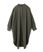 【マーコート/MARcourt】のmizuiro ind ウールブレンドスタンドカラーシャツワンピース 人気、トレンドファッション・服の通販 founy(ファニー) ファッション Fashion レディースファッション Fashion for Women ワンピース Dresses シャツワンピース / 1枚で着映えコーデ Shirt Dresses ウォーム Warm Fabric スリット Slit, Slit Detail セットアップ Set-Up, Coordinated Outfit ベーシック Basic, Essential ポケット Pocket, Pocket Detail 無地 Plain, Solid Color 長袖 Long Sleeve, Full Sleeve thumbnail ブラウン|ID: prp329100004831613 ipo3291000000035178944