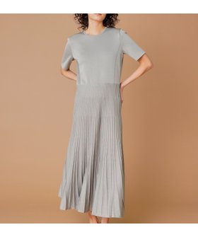 【イネド/INED】のプリーツニットワンピース 人気、トレンドファッション・服の通販 founy(ファニー) ファッション Fashion レディースファッション Fashion for Women ワンピース Dresses ニットワンピース Knit Dresses エレガント 上品 Elegant コンパクト Compact, Small Size シルク Silk, 100% Silk ジャケット Jacket, Outerwear スマート Smart, Elegant フィット Fit, Slim Fit フレア Flare, Flared プリーツ Pleats, Pleated ベーシック Basic, Essential |ID:prp329100004831620