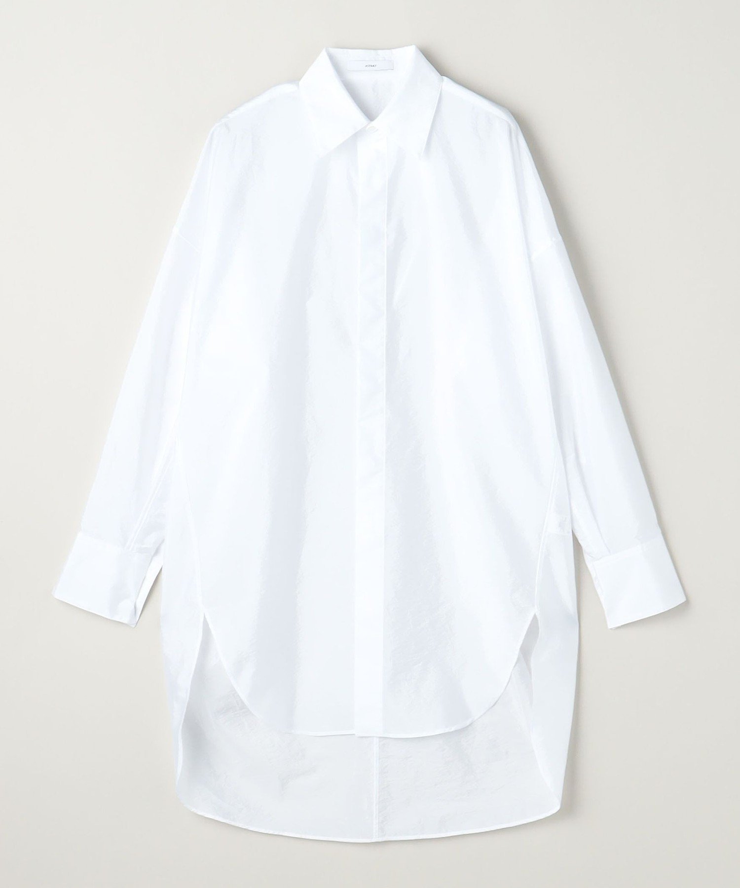 【ユナイテッドアローズ/UNITED ARROWS】のASTRAET フライフロント ロングシャツ UNISEX インテリア・キッズ・メンズ・レディースファッション・服の通販 founy(ファニー) ファッション Fashion レディースファッション Fashion for Women トップス・カットソー Cut & Sew Tops シャツ・ブラウス・オフィスカジュアル Elegant Blouses & Button-Ups シルク Silk, 100% Silk ビッグ Big, Oversized フロント Front, Front Design メンズ Men's, Menswear ユニセックス Unisex, Genderless ロング Long, Long-Length アウトレット Outlet / Clearance WHITE|ID: prp329100004831630 ipo3291000000035179179