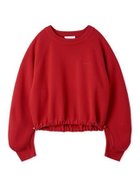 【エミ/emmi】の【7days】ドロストニットトップス 人気、トレンドファッション・服の通販 founy(ファニー) ファッション Fashion レディースファッション Fashion for Women トップス・カットソー Cut & Sew Tops ニット Knit Tops & Sweaters シンプル Simple, Minimal スマート Smart, Elegant ワンポイント One Point, Statement Accent thumbnail RED[046]|ID: prp329100004831645 ipo3291000000035179442