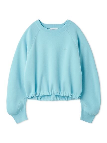 【エミ/emmi】の【7days】ドロストニットトップス インテリア・キッズ・メンズ・レディースファッション・服の通販 founy(ファニー) 　ファッション　Fashion　レディースファッション　Fashion for Women　トップス・カットソー　Cut & Sew Tops　ニット　Knit Tops & Sweaters　シンプル　Simple, Minimal　スマート　Smart, Elegant　ワンポイント　One Point, Statement Accent　BLU[086]|ID: prp329100004831645 ipo3291000000035179443