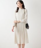 【ニューヨーカー/NEWYORKER】のシャルマンドットプリント スタンドネックワンピース 人気、トレンドファッション・服の通販 founy(ファニー) ファッション Fashion レディースファッション Fashion for Women ワンピース Dresses 春 Spring ジャケット Jacket, Outerwear スタンド Stand Collar, Upright Stand ドット Polka Dot, Dot Pattern 長袖 Long Sleeve, Full Sleeve フレア Flare, Flared プリント Print, Printed Pattern プリーツ Pleats, Pleated S/S・春夏 SS, Spring/Summer, Warm Season 夏 Summer エレガント 上品 Elegant thumbnail アイボリー|ID: prp329100004831652 ipo3291000000035179481