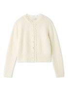 【セルフォード/CELFORD】のレーストリミングニットカーディガン 人気、トレンドファッション・服の通販 founy(ファニー) ファッション Fashion レディースファッション Fashion for Women トップス・カットソー Cut & Sew Tops ニット Knit Tops & Sweaters カーディガン・羽織り Layered Style Cardigans おすすめ Recommended / Our Picks カーディガン Cardigan, Knitwear スマート Smart, Elegant ダウン Down, Puffer トリミング Trimming, Decorative Edge バランス Balance, Style Balance フロント Front, Front Design メタル Metal, Metal Parts レース Lace, Lace Fabric エレガント 上品 Elegant thumbnail IVR[003]|ID: prp329100004831667 ipo3291000000035179631