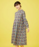 【ホコモモラ/Jocomomola】のAmarillo limon フラワープリントワンピース ブラック|ID: prp329100004831668 ipo3291000000035179636