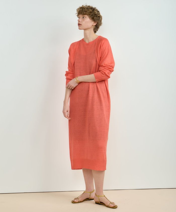 【ハウス オブ ロータス/HOUSE OF LOTUS】のピュアリネン2WAYワンピース インテリア・キッズ・メンズ・レディースファッション・服の通販 founy(ファニー) https://founy.com/ ファッション Fashion レディースファッション Fashion for Women ワンピース Dresses 2025年 2025 2025春夏・S/S Spring/Summer 2025 SS25 おすすめ Recommended / Our Picks ノースリーブ Sleeveless, No-Sleeve バランス Balance, Style Balance フランス France, French ボレロ Bolero, Short Cardigan リネン Linen, Linen Fabric 夏 Summer S/S・春夏 SS, Spring/Summer, Warm Season |ID: prp329100004831676 ipo3291000000035179710