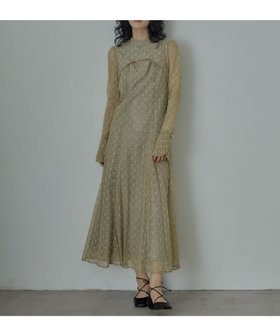 【ビーフラット/bflat】のバックオープンジオメトリックドレス パーティードレス 結婚式 同窓会 成人式 人気、トレンドファッション・服の通販 founy(ファニー) ファッション Fashion レディースファッション Fashion for Women ワンピース Dresses フォーマル・パーティードレス・結婚式用ドレス Elegant & Casual Dresses バッグ Bags スリット Slit, Slit Detail ドレス Dress, One-Piece 長袖 Long Sleeve, Full Sleeve フォルム Silhouette, Form メタル Metal, Metal Parts レース Lace, Lace Fabric ロング Long, Long-Length おすすめ Recommended / Our Picks エレガント 上品 Elegant 結婚式 Wedding 披露宴 Wedding Reception 二次会 After Party |ID:prp329100004831677