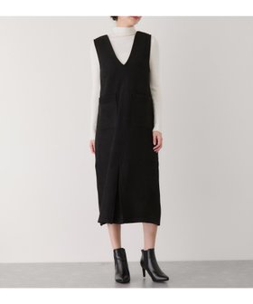 【ジャイロ/JAYRO】のスエード*リブ2WAYジャンスカ 人気、トレンドファッション・服の通販 founy(ファニー) ファッション Fashion レディースファッション Fashion for Women インナー Innerwear カーディガン Cardigan, Knitwear ショート Short, Short Length ストレッチ Stretch, Stretchy Fabric タートルネック Turtleneck, High Neck ハイネック High Neck, Mock Neck パッチ Patch, Appliqué フリル Frill, Ruffle ベスト Vest, Waistcoat ポケット Pocket, Pocket Detail ミックス Mix, Mixed Style モノトーン Monotone, Black and White ロング Long, Long-Length 冬 Winter / This Winter A/W・秋冬 Autumn/Winter |ID:prp329100004831701