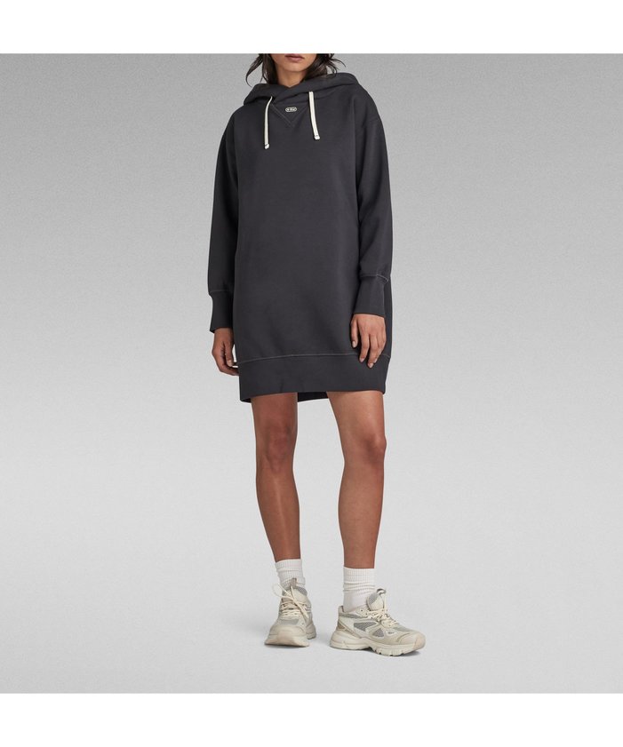 【ジースター ロゥ/G-Star RAW】の【公式ショップ】HOODED SWEAT DRESS LOOSE/オーバーサイズパーカーワンピース インテリア・キッズ・メンズ・レディースファッション・服の通販 founy(ファニー) https://founy.com/ ファッション Fashion レディースファッション Fashion for Women ワンピース Dresses フォーマル・パーティードレス・結婚式用ドレス Elegant & Casual Dresses お家時間・ステイホーム Stay Home / At Home フロント Front, Front Design ルーズ Loose, Oversized |ID: prp329100004831705 ipo3291000000035180106