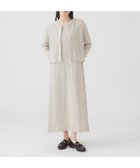 【ビーミングライフストアバイビームス/B:MING LIFE STORE by BEAMS】の【11/13新規値下げ】【セットアイテム】カーディガン * ワンピース セットアップ 25AW 秋冬 レイヤード ロングシーズン 春まで使える ECRU|ID: prp329100004831723 ipo3291000000035180328