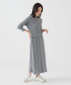 【ビーミングライフストアバイビームス/B:MING LIFE STORE by BEAMS】の【11/13新規値下げ】【セットアイテム】カーディガン * ワンピース セットアップ 25AW 秋冬 レイヤード ロングシーズン 春まで使える TOP_GREY|ID: prp329100004831723 ipo3291000000035180329