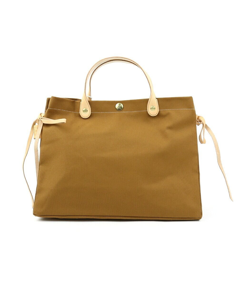 【ブルーコムブルー/BLEU COMME BLEU】のイルビゾンテ コットンキャンバス サイドリボン トートバッグ インテリア・キッズ・メンズ・レディースファッション・服の通販 founy(ファニー) 　ファッション　Fashion　レディースファッション　Fashion for Women　バッグ　Bags　おすすめ　Recommended / Our Picks　キャンバス　Canvas, Canvas Fabric　シンプル　Simple, Minimal　スクエア　Square, Square Shape　フォルム　Silhouette, Form　リボン　Ribbon, Bow　定番　Standard, Basic Item　2|ID: prp329100004831729 ipo3291000000035180488