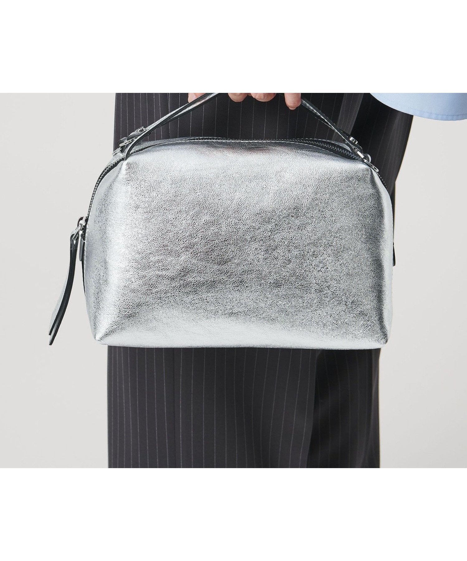 【ユナイテッドアローズ/UNITED ARROWS】のGIANNI CHIARINI ALIFA MTL M バッグ 26SS インテリア・キッズ・メンズ・レディースファッション・服の通販 founy(ファニー) 　ファッション　Fashion　レディースファッション　Fashion for Women　カラフル　Colorful Design　クラシック　Classic, Timeless Style　クラッチ　Clutch, Clutch Bag　コレクション　Collection, Seasonal Line　フィット　Fit, Slim Fit　モダン　Modern, Contemporary　2026年　2026　SILVER|ID: prp329100004831746 ipo3291000000035180802