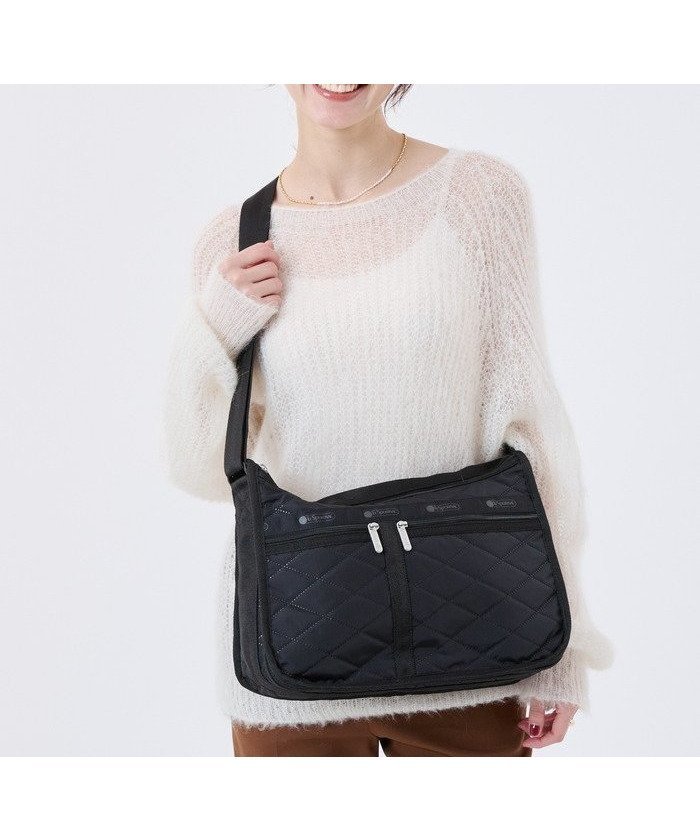 【レスポートサック/LeSportsac】の【公式】レスポートサック ショルダーバッグ 7507HE62 LeSportsac インテリア・キッズ・メンズ・レディースファッション・服の通販 founy(ファニー) 　ファッション　Fashion　レディースファッション　Fashion for Women　スポーツウェア　Functional & Stylish Sportswear　スポーツバッグ・ジム用ポーチ・バックパック　Gym Bag / Sports Backpack / Pouch for Training　おすすめ　Recommended / Our Picks　アウトドア　Outdoor Clothing　スポーツ　Sports, Activewear　トラベル　Travel, Travel Gear　ポケット　Pocket, Pocket Detail　ポーチ　Pouch, Small Case　エレガント 上品　Elegant　人気　Popular, Best Seller　傘　Umbrella, Parasol　手帳　Planner, Notebook　旅行　Travel　軽量　Lightweight, Ultra Light　ブラック_HE62|ID: prp329100004831759 ipo3291000000035181036